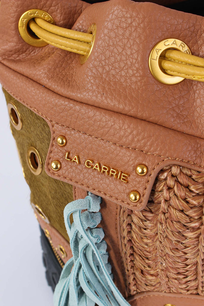 Secchiello Multi Materiale Cuoio-7