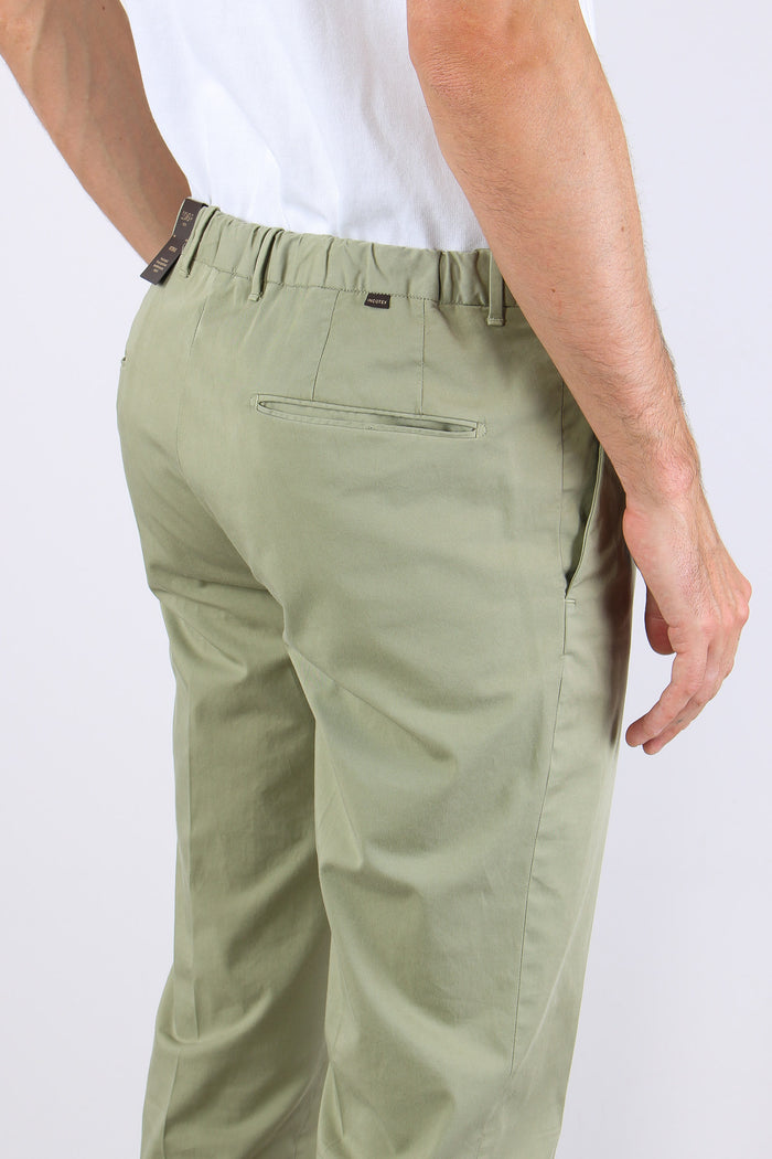 Pantalone Classico Elastico Te Salvia-7