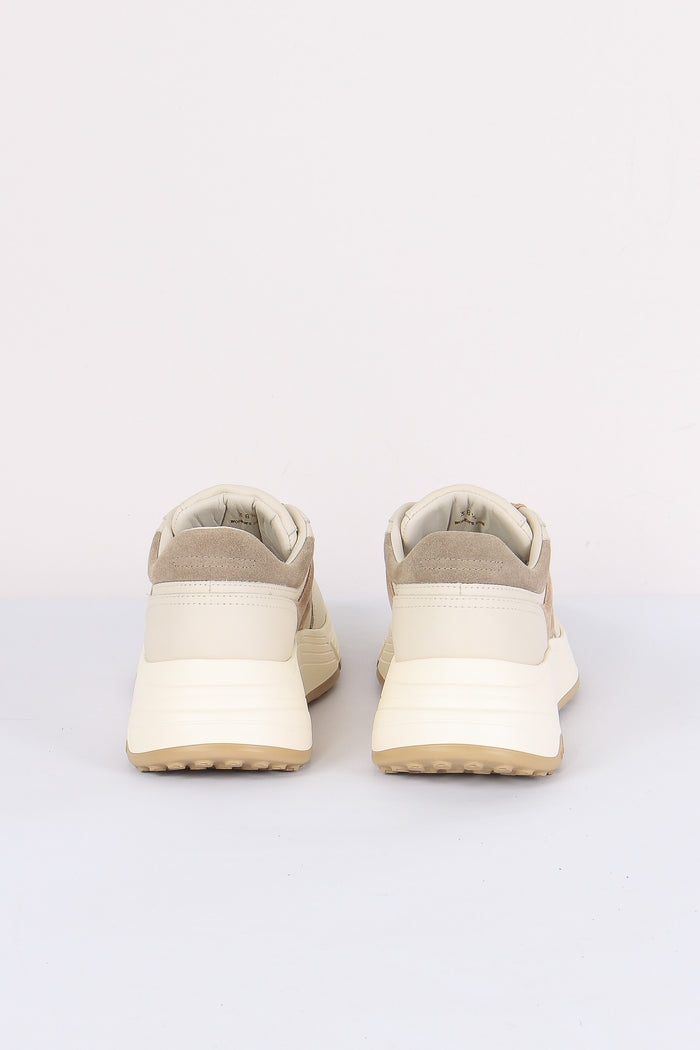 Sneakers H669 Allacciato H Bianco/beige-3