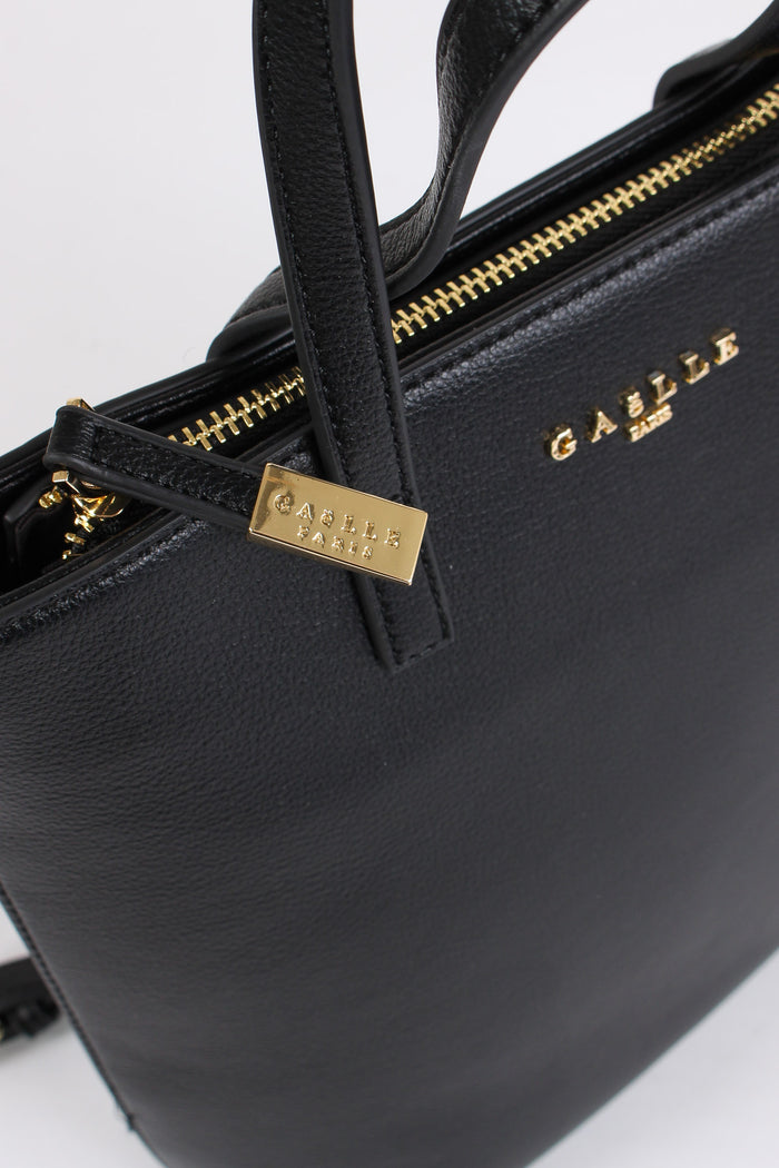 Mini Shopping Zip Nero-7