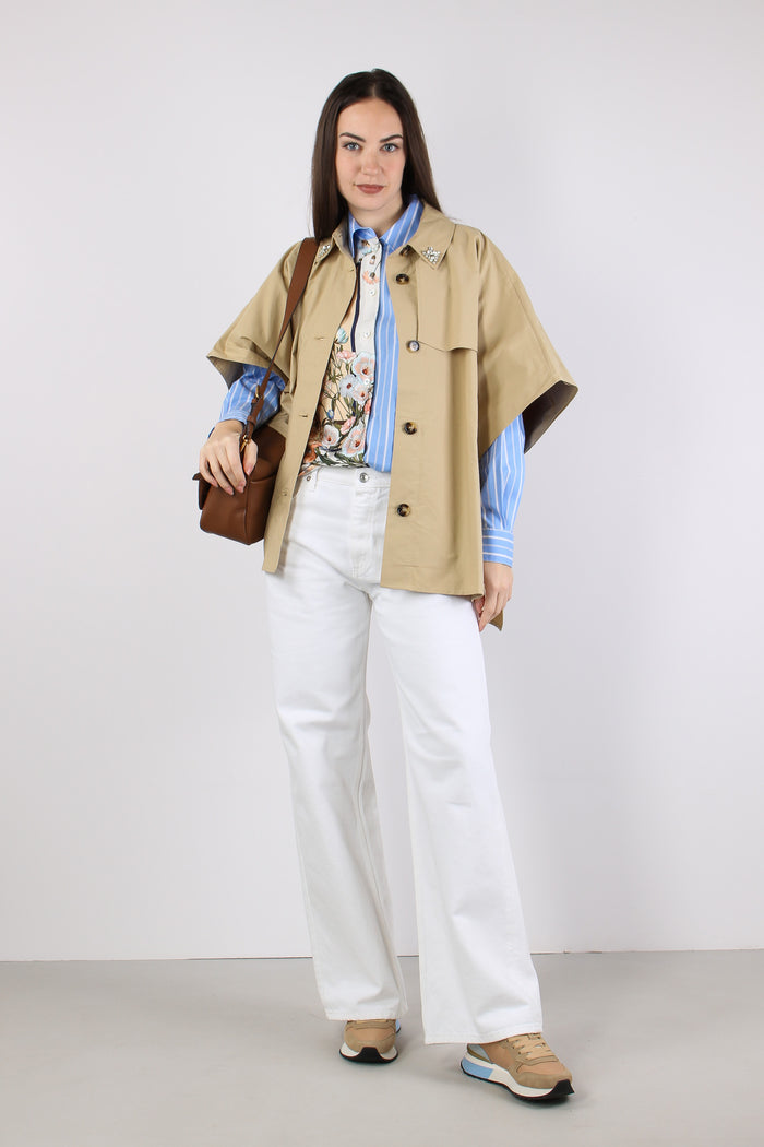 Camicia Rigaa Inserto Foulard Blu/bloom-6