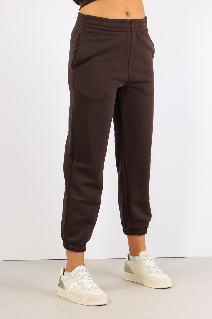 Pantalone Felpa Basico Moro-5