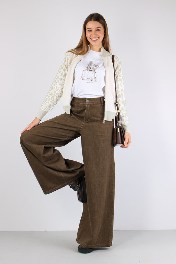 T-shirt Mc Stampa Bianco/dog