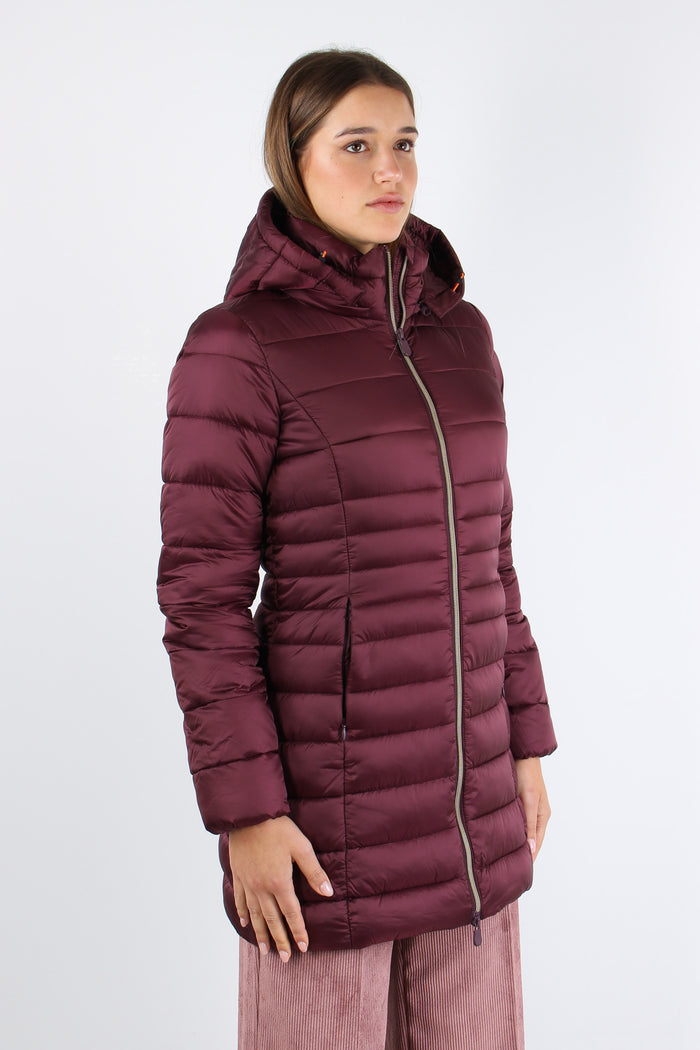 Reese Giubbotto Svasato Cappuc Wine Red-9