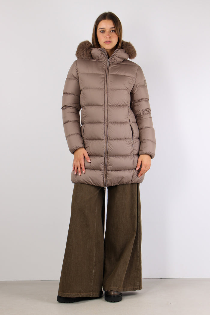 Piumino Lungo Opaco Ecopellicc Yam-4