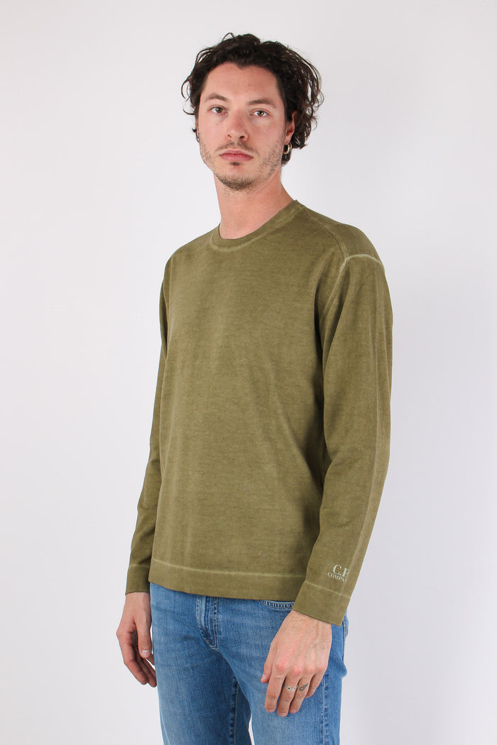 Maglia Doppia Tintura Effetto Lino Died Herb-3