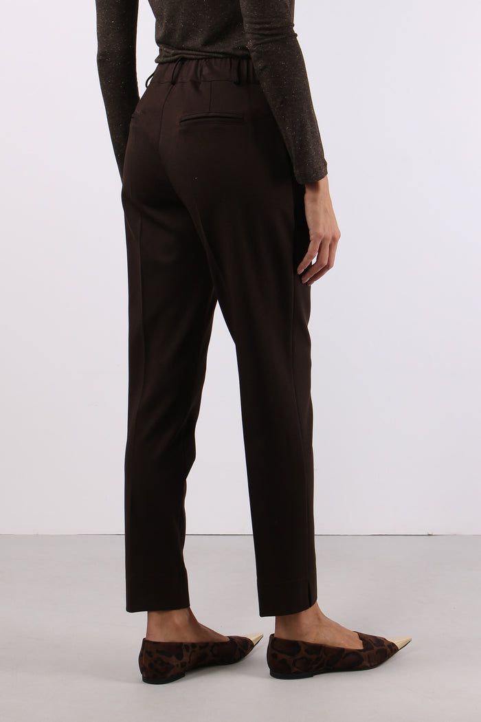 Pantalone Slim Punto Roma Diag Moro-5