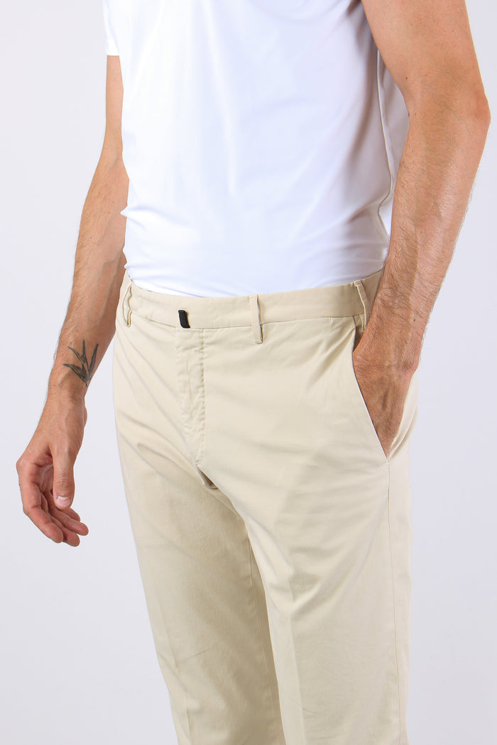 Pantalone Tasca America Tela Royal Avorio-7
