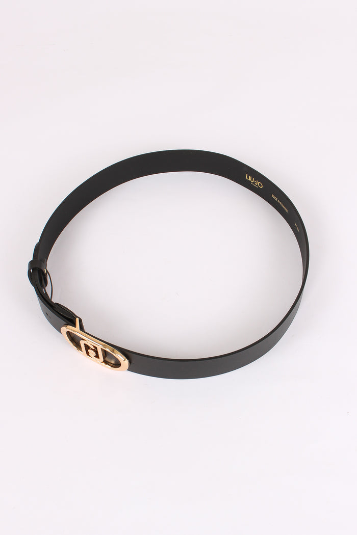 Cintura Alta Logo Nero/gold-4
