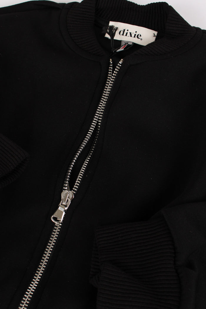 Felpa Full Zip Black-5