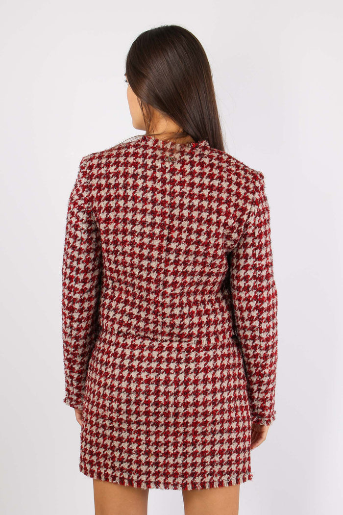 Giacca Chanel Pied De Poule Beige/pepper-3