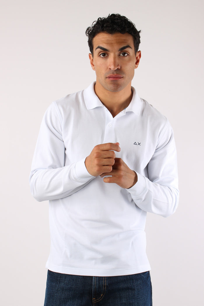 Polo M/l Basica Bianco
