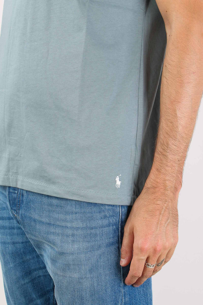 T-shirtunderwear Maxi Scritta Cool Grey-7