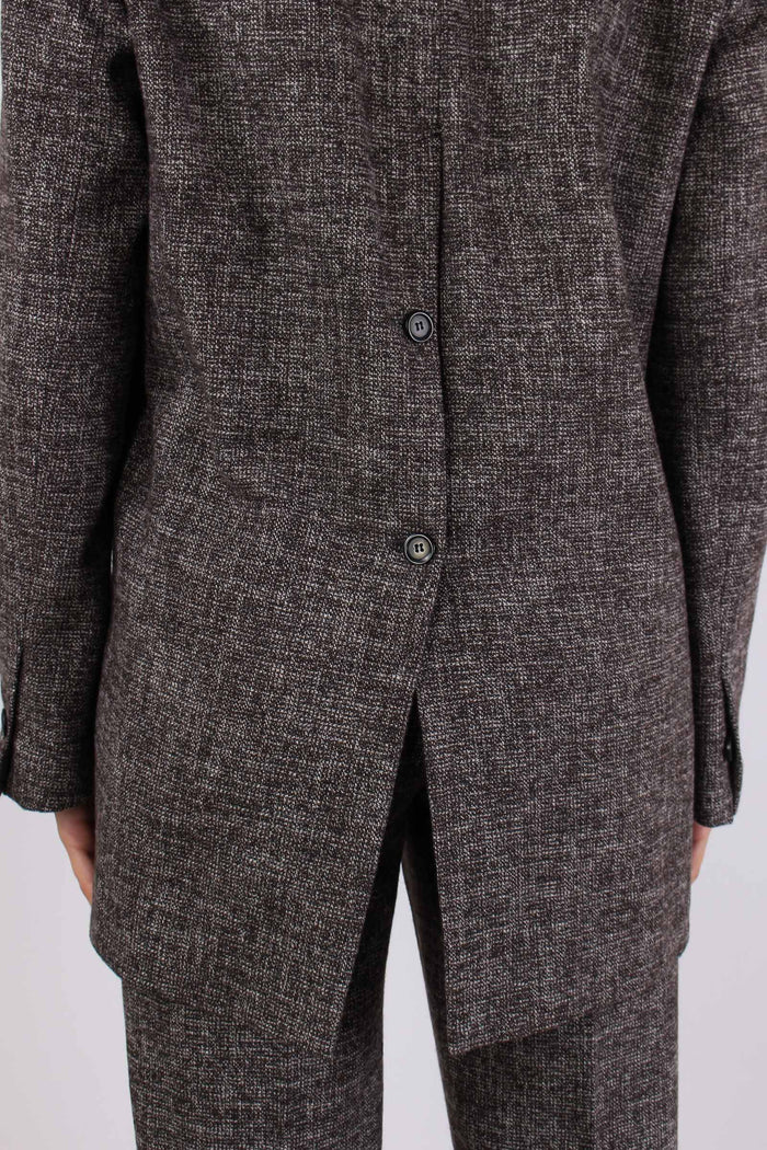 Gnocchetto Giacca Doppiopetto Nero/marrone-6