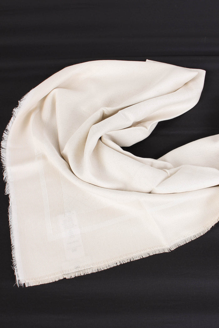 Sciarpa Quadrata Lurex Milk-3