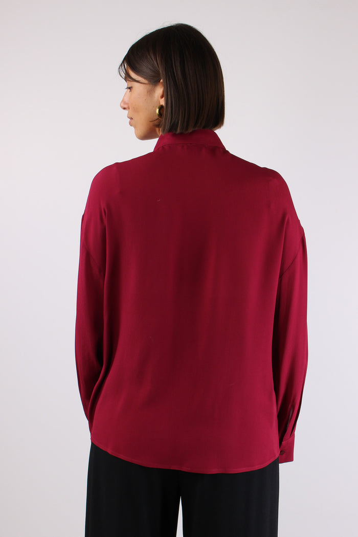 Camicia Viscosa Fusciacca Collo Scarlet-5