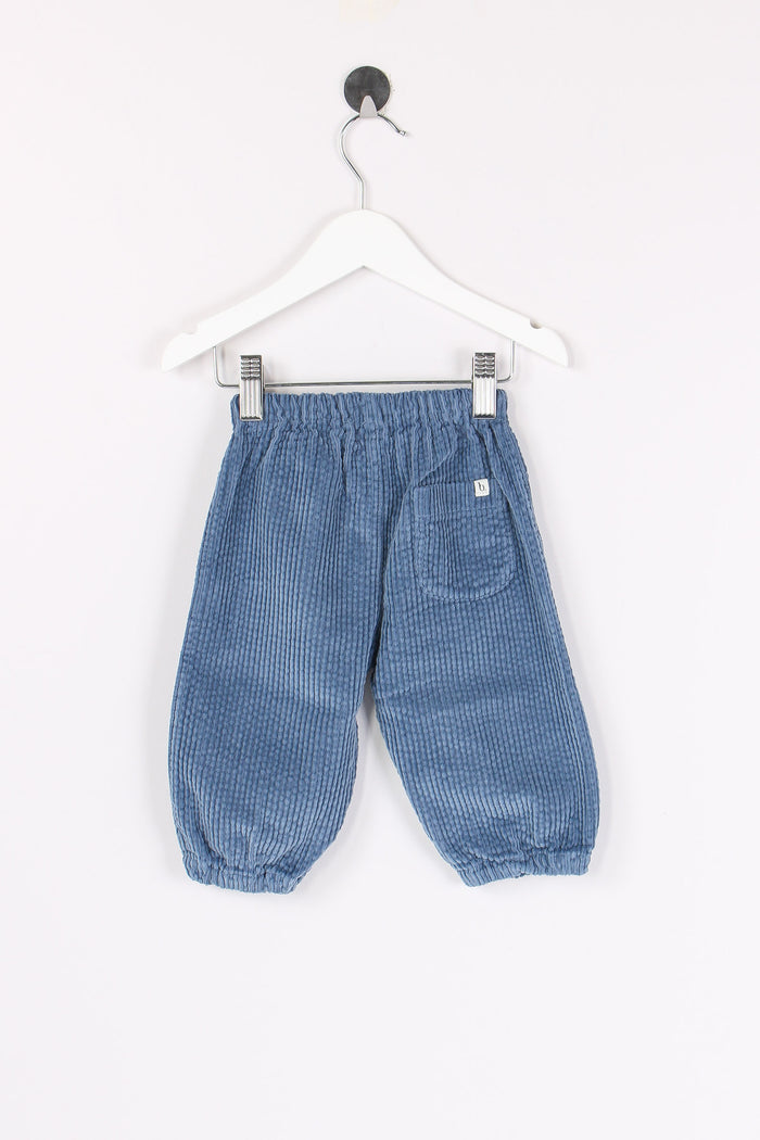 Pantalone Velluto Coulisse Artic Blue-2