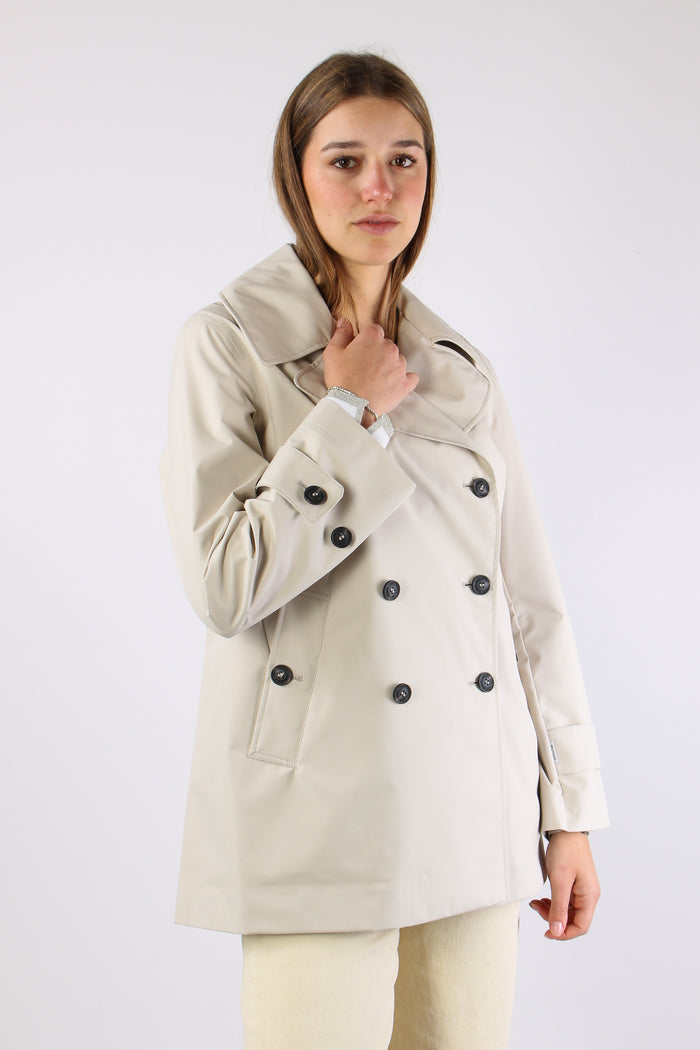 Sofi Peacoat Nylon Shore Beige-6