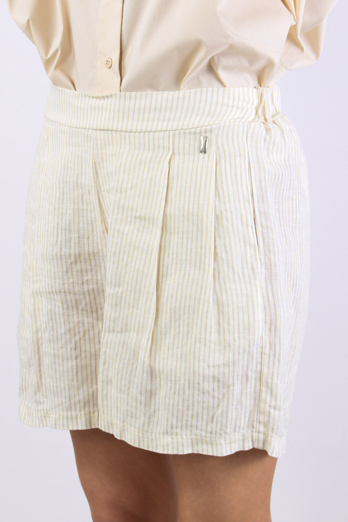 Bermuda Lino Riga Meringaa/beige-5