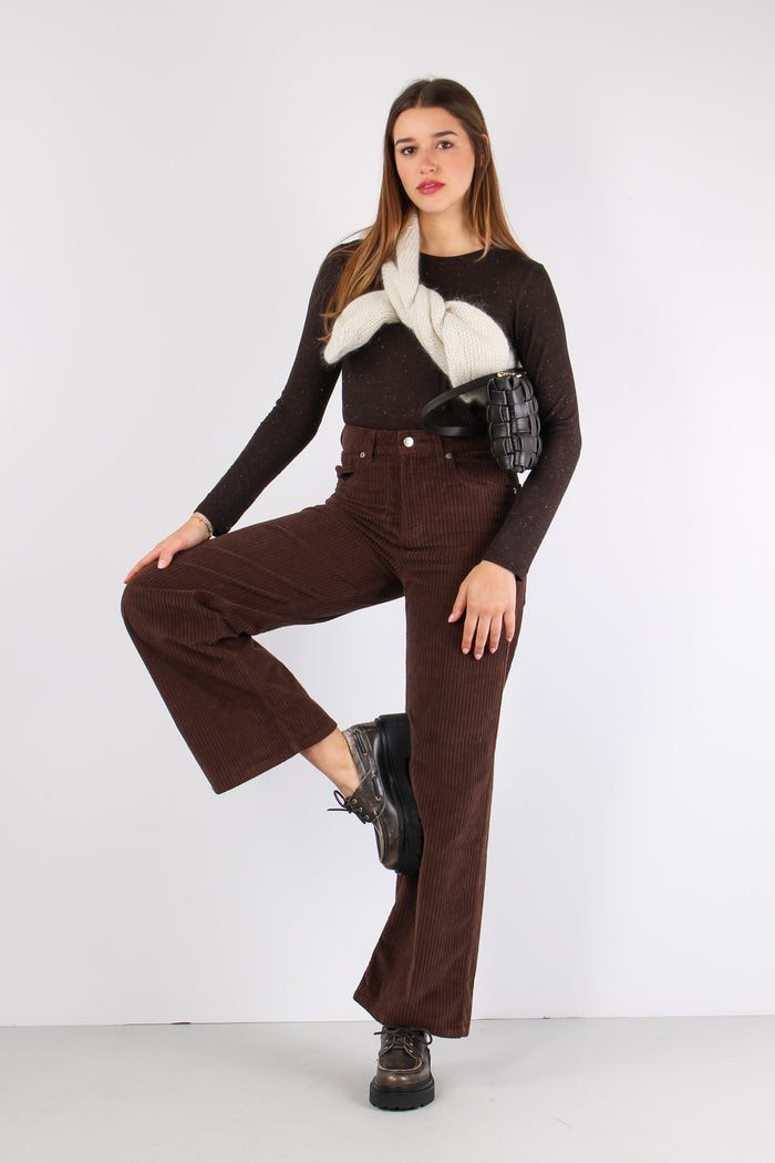 Pantalone Velluto Rocciatore Moro-5