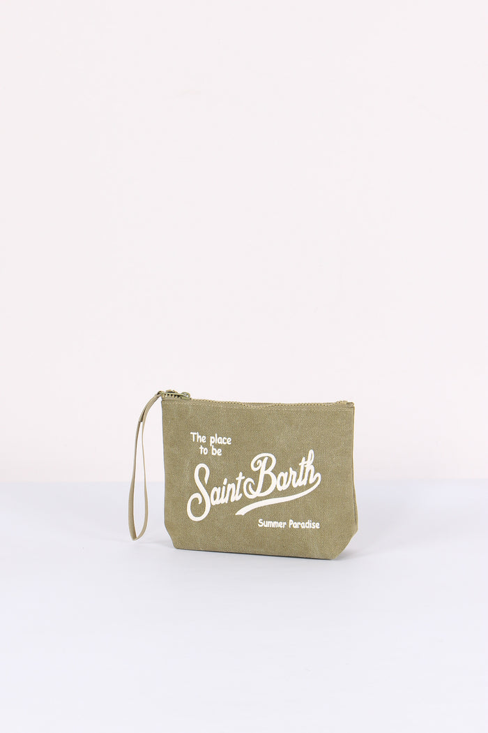 Aline Pochette Canvas Militare-2