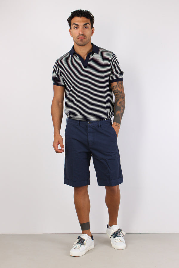 Bermuda Chino Regular Blu