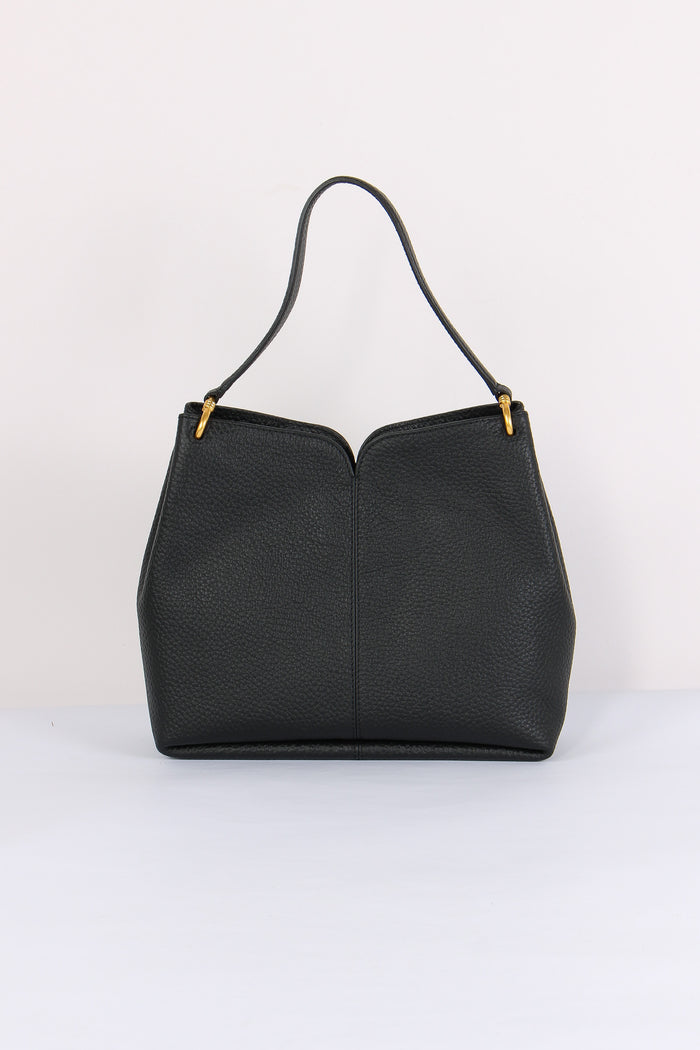 Sandra Shopping Verticale Pelle Nero