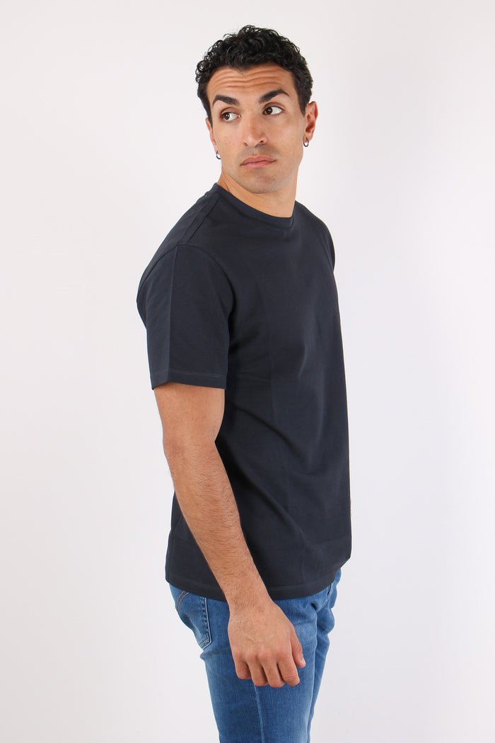 T-shirt Piquet Navy-7
