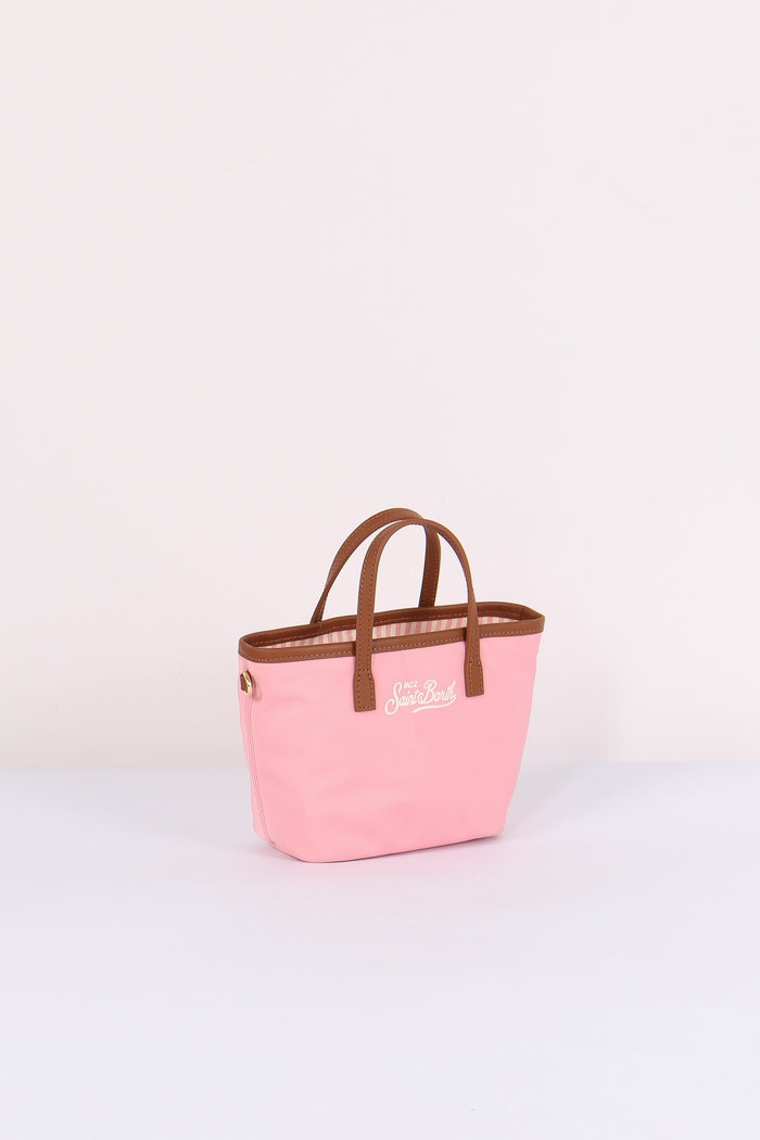 City Bag Mini Nylon Rosa-7