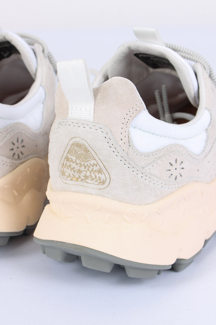 Sneakers Yamano Suede Nylon White-7