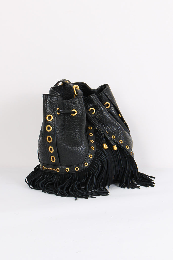 Secchiello Frange Occhiello Black-7