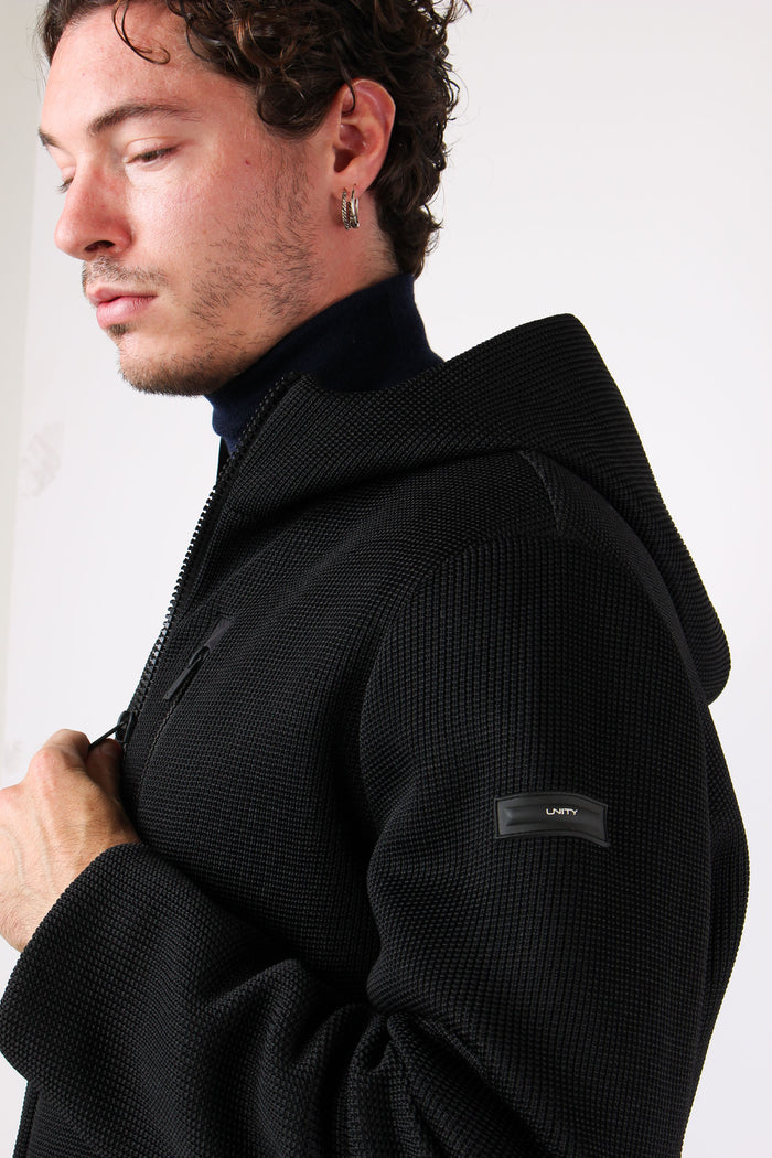 Giubbotto Corto Tricotech Black-7