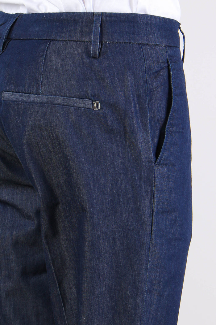 Gaubert Pantalone Effetto Denim Denim Scuro-7
