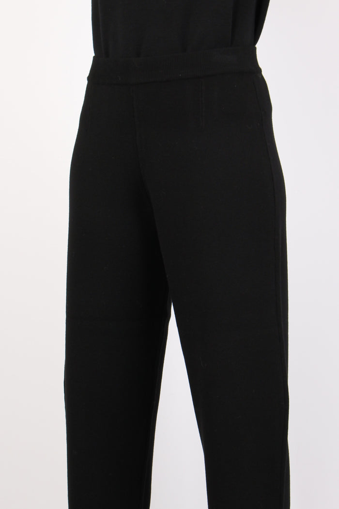 Dula Pantalone Maglia Nero-6