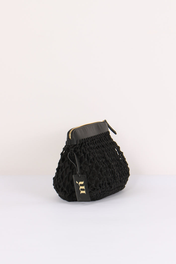 Panarea Pochette Rete Nero-6