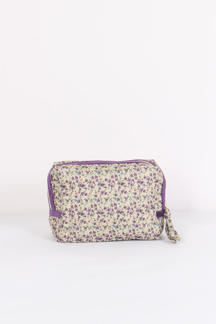 Pochette Patch Lettera R Beige/viola-3