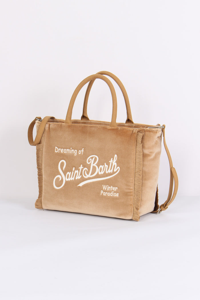 Shopping Velluto Frange Beige-2