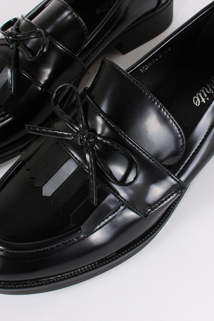 Mocassino Lucido Nappine Black-8