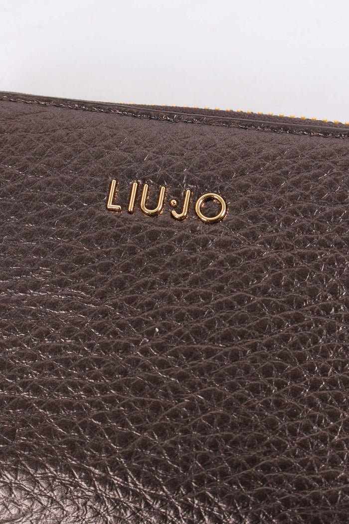 Portafoglio Zip Around Medio Moro Light-6