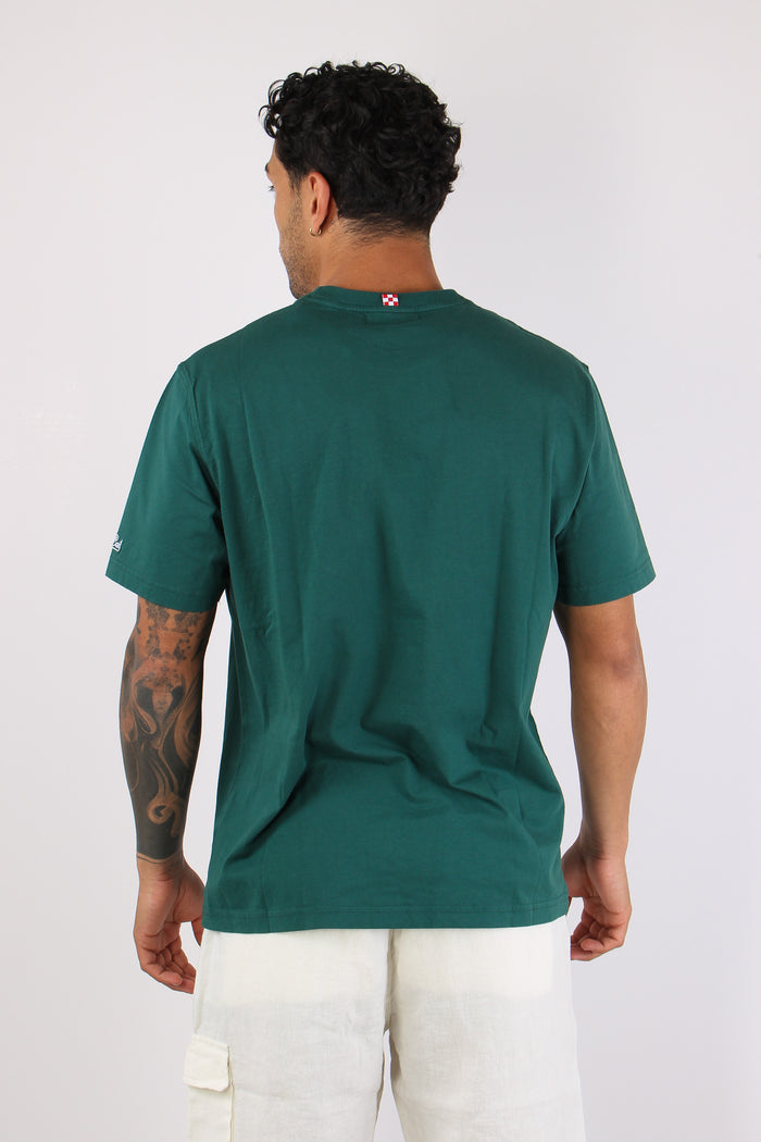 T-shirt Scritta Ricami Tonica-3