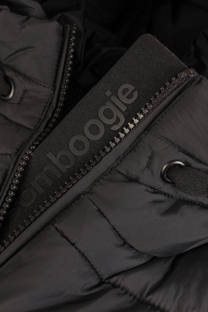 Smanicato Imbottito Lungo Black-5