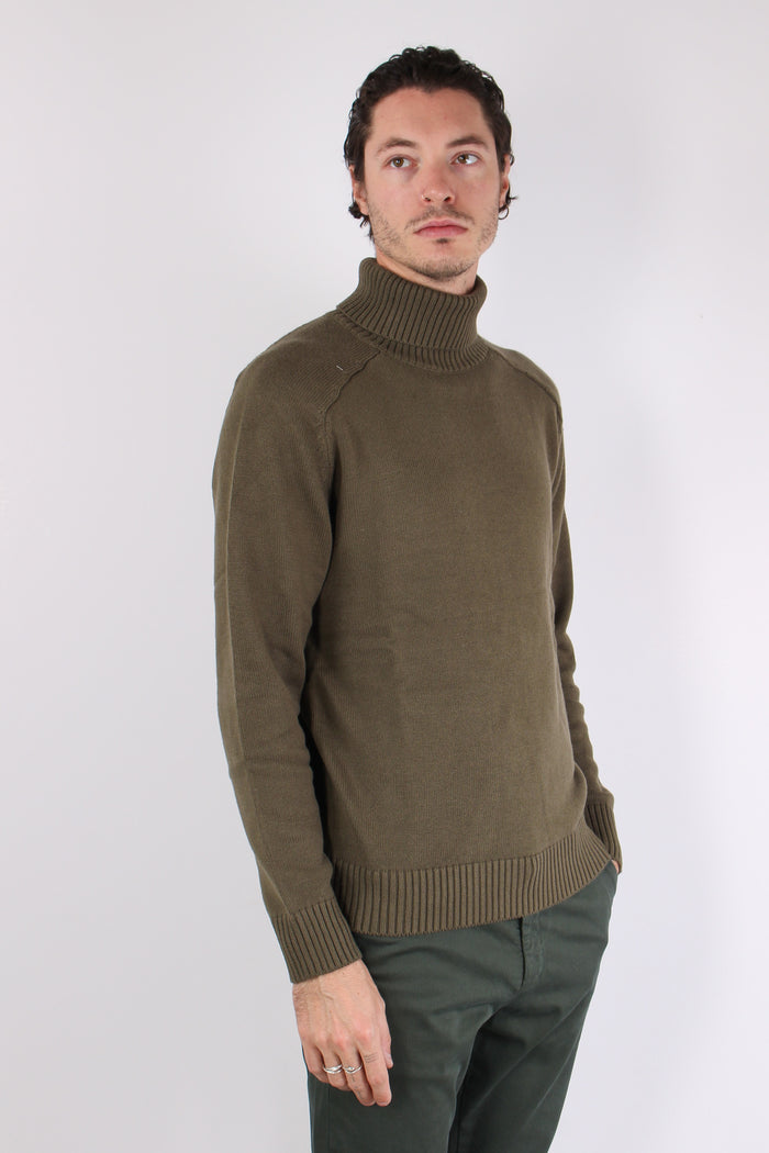 Collo Alto Cotone Sherwood Green-6