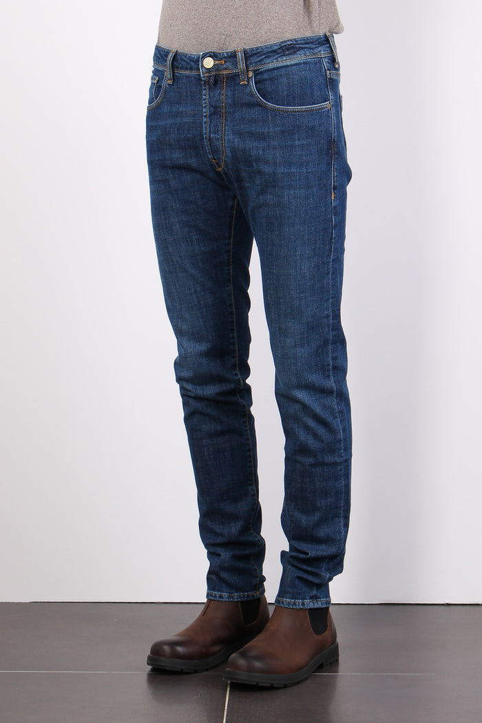 Denim Slim Denim Scuro-5