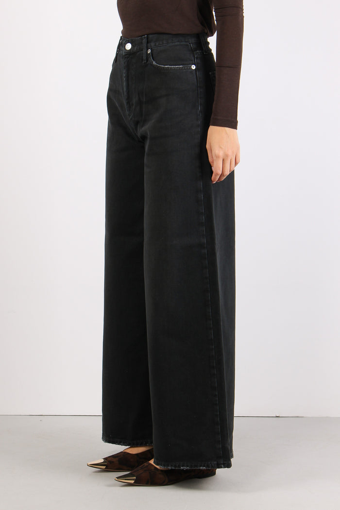 Denim Bull Wide Leg Denim Black-4