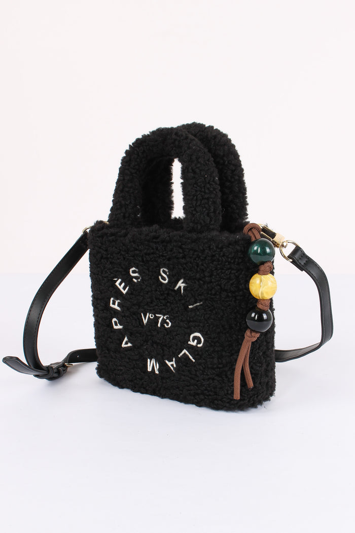 Ski Glam Mini Shopping Teddy Nero-5