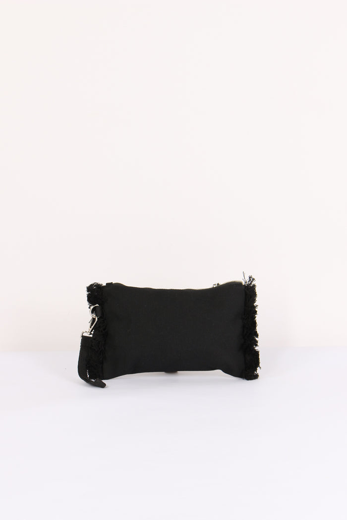 Pochette Canvas Logo Nero-4