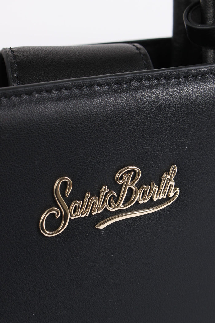Borsa A Mano Mini Pelle Black-7
