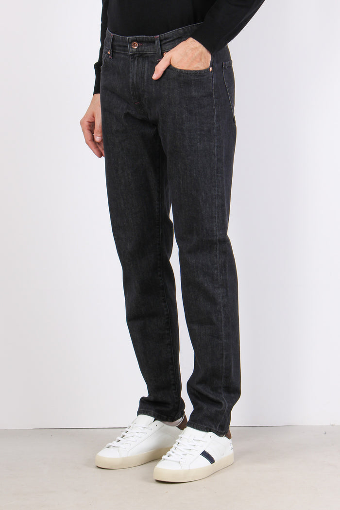 Denim Slim Fit Denim Black-3