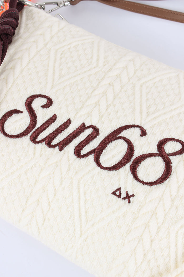 Pochette Frange Bianco-7