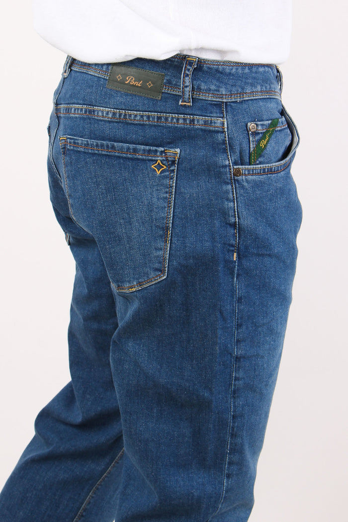 Denim Regular Denim Scuro-6